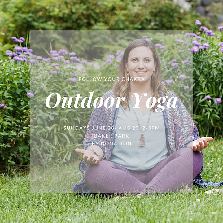 Follow Your Chakra Outdoor Yoga image