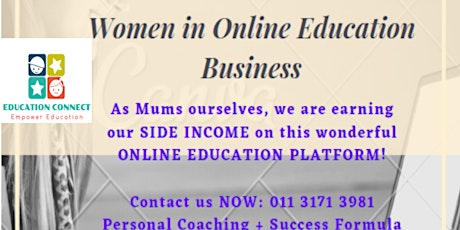 1.1 Looking for Mummies to be  our Online Education Business Partners! primary image