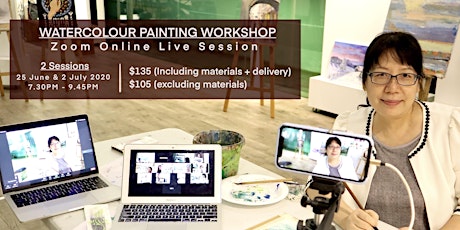 Watercolour Painting - LIVE ZOOM class
