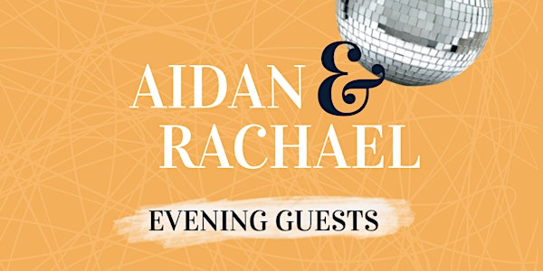 Evening celebrations - Aidan & Rachael Wedding