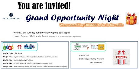 Grand Opportunity Night primary image