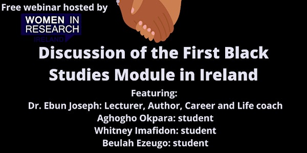 Discussion of the First Black Studies Module in Ireland