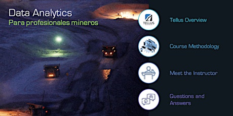 Curso de Data Analytics para profesionales mineros primary image