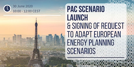 Hauptbild für PAC Scenario Launch & Signing: 'Request to adapt European Energy Scenarios'