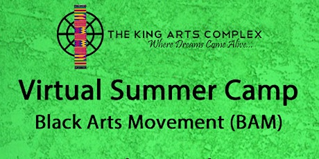 KAC Virtual Black Arts Movement Summer Camp