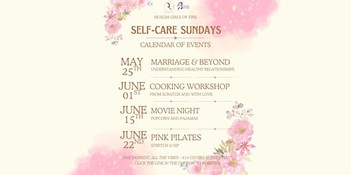 Self Care Sundays - Summer Program primary image
