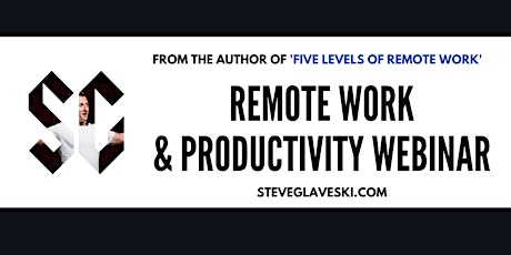 Remote Working and Productivity Webinar (EMEA timezone) primary image