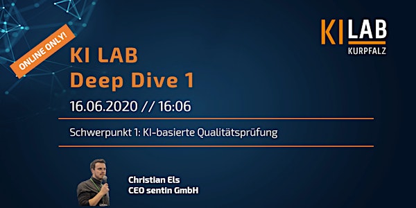 KI-Lab Kurpfalz Deep Dive 1 ***ONLINE ONLY!***