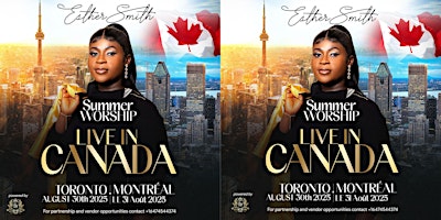 Image principale de ESTHER SMITH LIVE IN MONTREAL