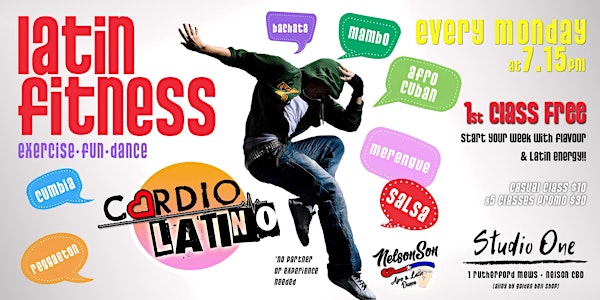 Cardio Latino * Latin Fitness Dance [1st class FREE]