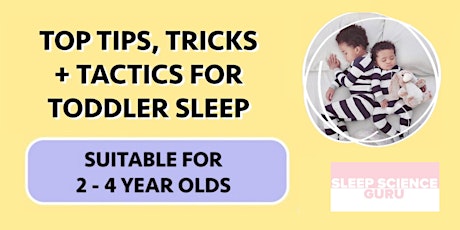 TODDLER SLEEP WEBINAR: 2-4 year olds primary image