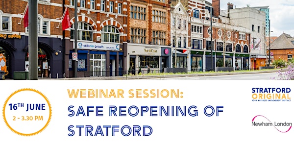 Safe Reopening of Stratford Webinar