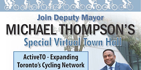Deputy Mayor Thompson Virtual Town Hall on Expanding the Cycling Network primary image