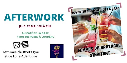 Image principale de Femmes entrepreneures de Loudéac, rencontrez-nous au Café de la Gare !