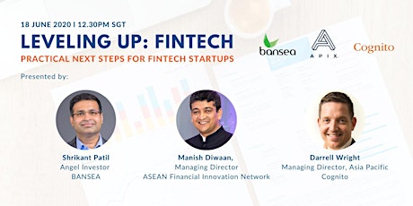 Leveling Up: Fintech (Practical Next Steps For Fintech Startups) primary image