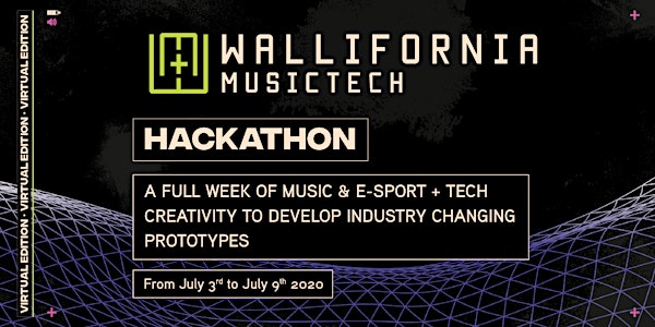 Wallifornia MusicTech & Esports Virtual Hackathon 2020