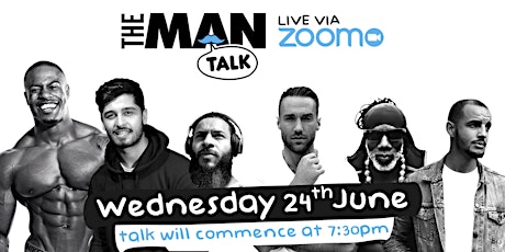 The Man Talk - live via Zoom primary image