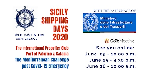 Immagine principale di Sicily Shipping Days - The Mediterranean Challenge post Covid 19 emergency 