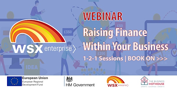 Raising finance within your business - 1-2-1 sessions