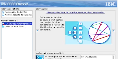 L'analyse statistique avec SPSS | Statistical analysis with SPSS primary image