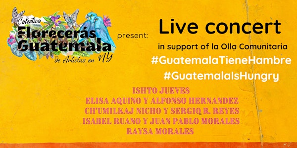 Live Concert in support to la Olla Comunitaria.