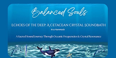 Image principale de Echoes of the Deep: A Cetacean Crystal SoundBath in a Hammock