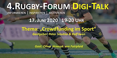 Hauptbild für 4. Rugby-Forum  Digi Talk