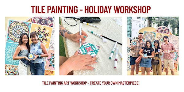 Tile Painting Art Workshop