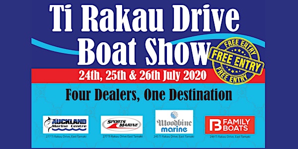 Ti Rakau Drive Boat Show