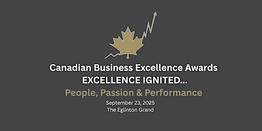 Immagine principale di 2025 Canadian Business Excellence Awards