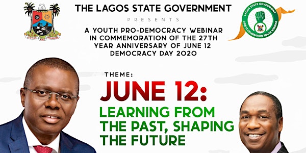 Lagos State Democracy Day Youth Webinar with Gov Sanwoolu & Asiwaju Tinubu
