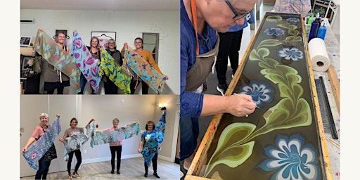 Image principale de Create a Silk Scarf, SIP & DIP Workshop- OK FALLS