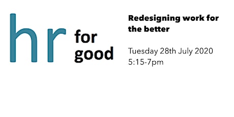 HR for Good: Redesigning work for the better primary image
