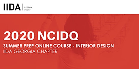 2020 NCIDQ Summer Prep online course primary image