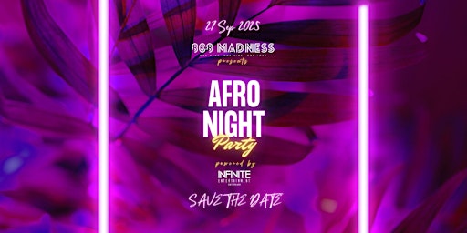 Immagine principale di AFRO NIGHT PARTY / 27.09.2025