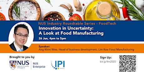 Innovation in Uncertainty: A Look at Food Manufacturing primary image