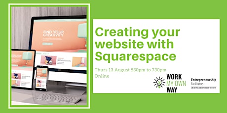 Creating your website with Squarespace - Webinar primary image