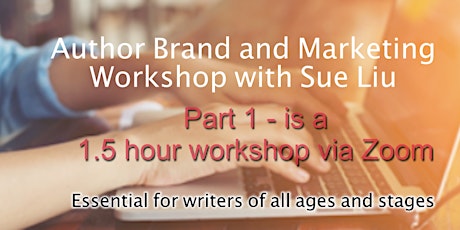 Author Brand and Marketing for writers - Part 1 Saturday morning