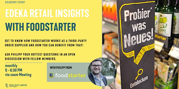 EDEKA Retail Insights with foodstarter