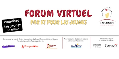 Forum de Sensibilisation Virtuel  - Mobiliser les Jeunes primary image