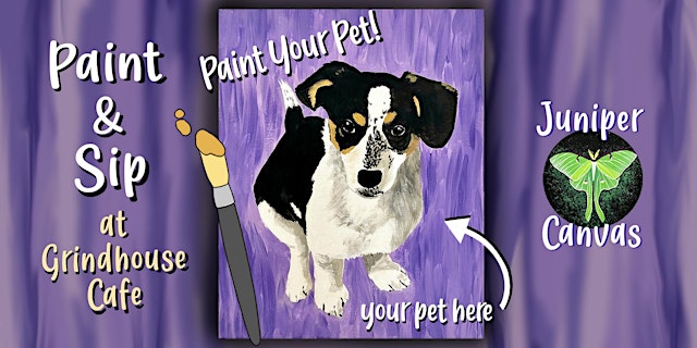 Image principale de Paint & Sip at Grindhouse Highland: Paint Your Pet