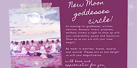 Goddesses New moon circle primary image