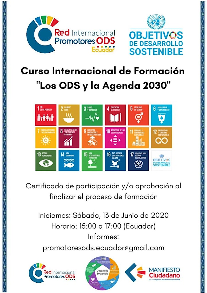 Imagen de Lanzamiento del Curso Internacional sobre ¨Los ODS y la Agenda 2030¨