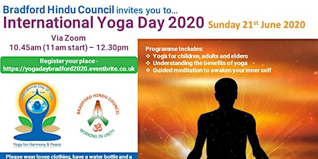 International Day of Yoga 2020 primary image