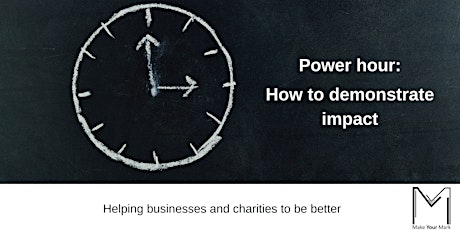 Power hour: how to demonstrate impact primary image