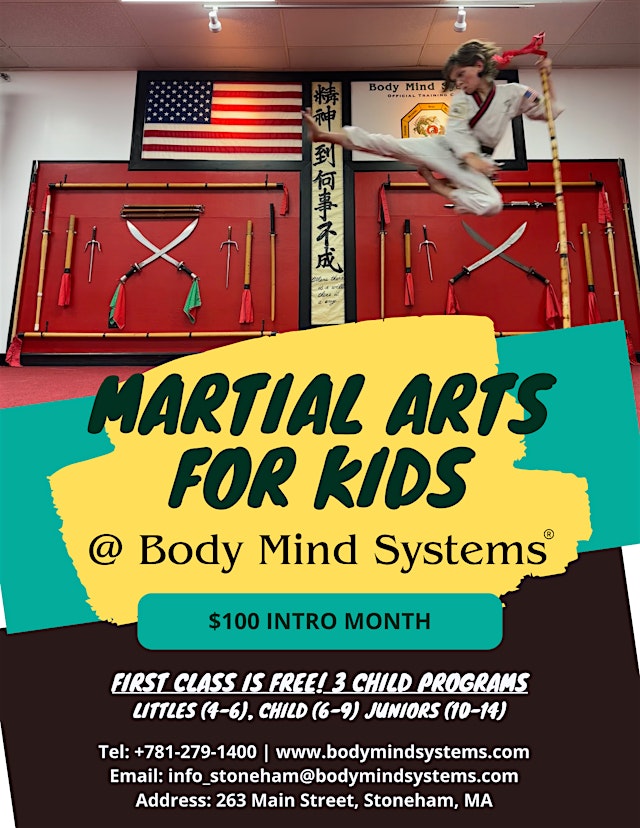 Image principale de Free Kids Intro Class - Martial Arts (Ages 6 - 9)