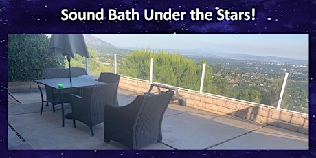 Live Sound Bath Under The Stars primary image