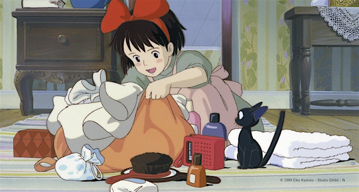 Japanese movie under the stars - Kiki's Delivery Service[魔女の宅急便] image