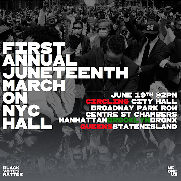 Juneteenth March on NYC image
