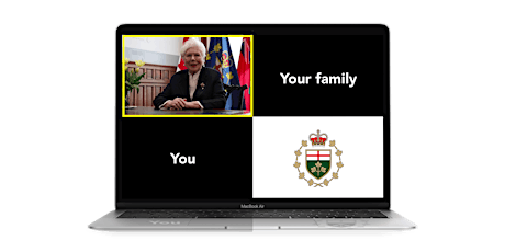 Invite the Lieutenant Governor to join your virtual Canada Day party! primary image